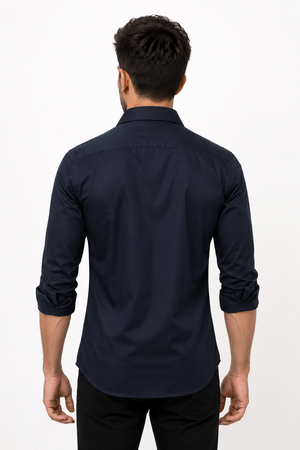 Navy Blue Stone Shirt
