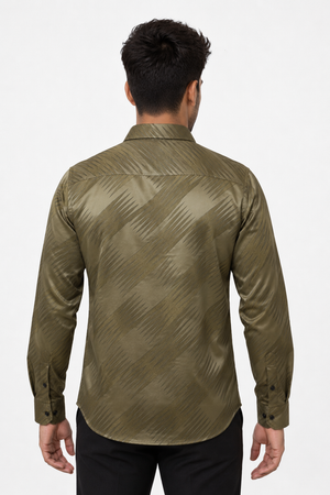 Green Designer Shirt