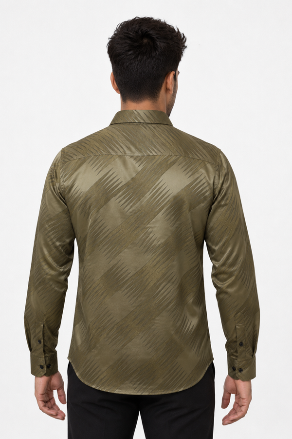 Green Designer Shirt
