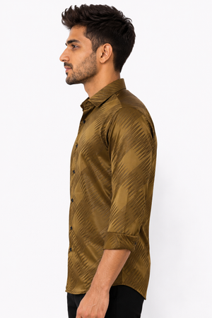 Brown Designer Shirt