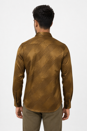 Brown Designer Shirt