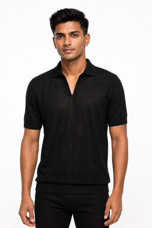 Black Netted Tee shirt