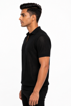 Black Netted Tee shirt
