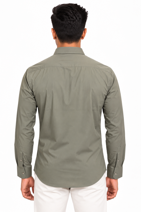 Light Green Plain shirt