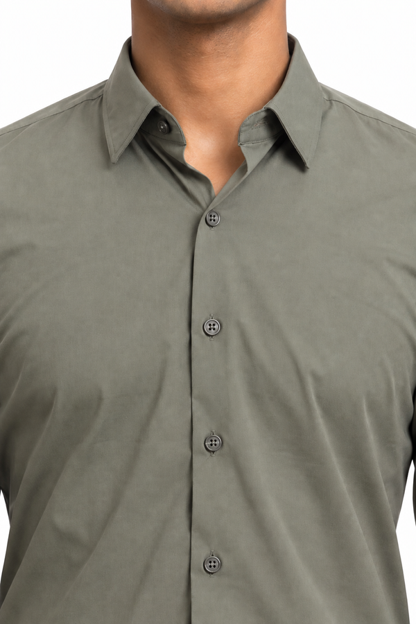 Light Green Plain shirt