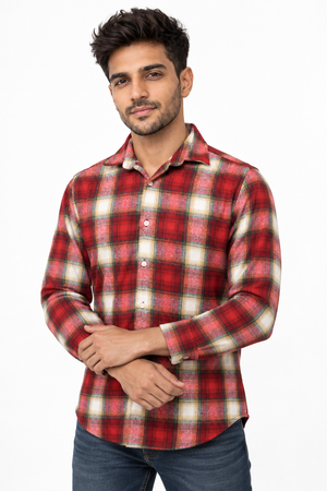 Red Checked Shirt