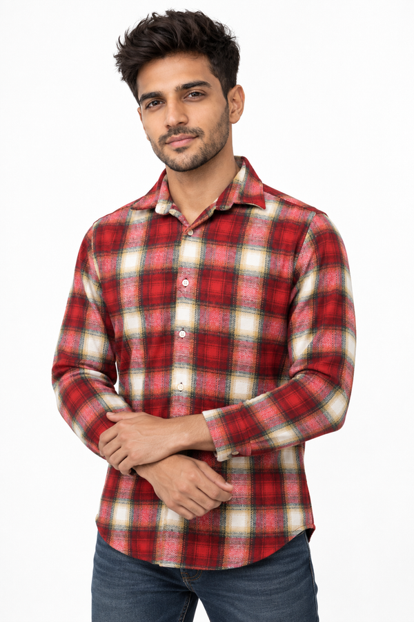 Red Checked Shirt