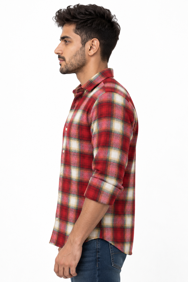 Red Checked Shirt