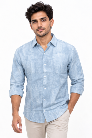 Blue Tie dye Shirt
