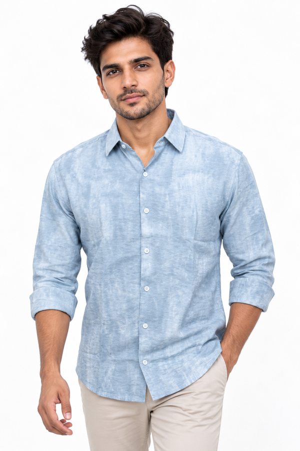 Blue Tie dye Shirt