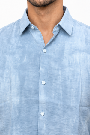 Blue Tie dye Shirt