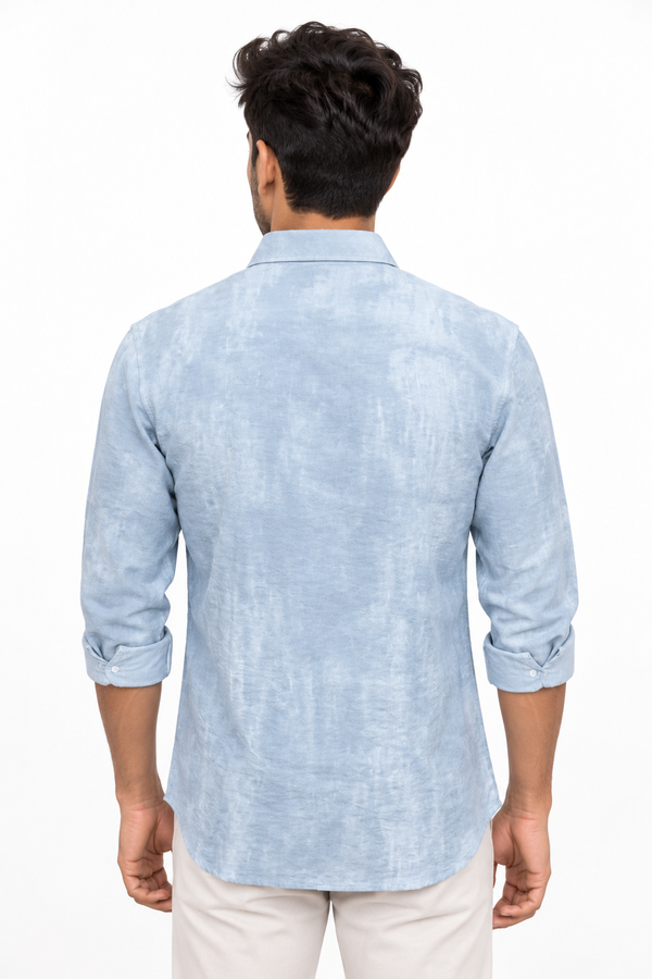Blue Tie dye Shirt