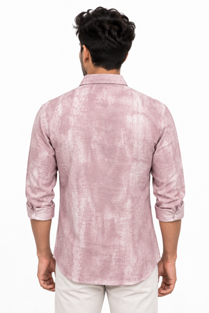 Peach Tie dye Shirt