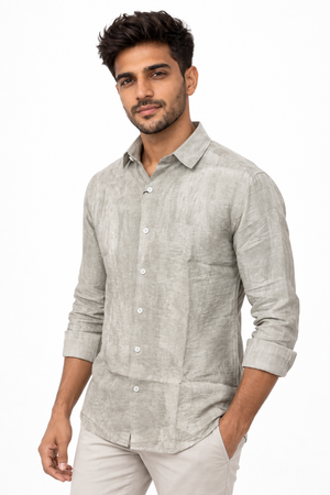 Light Grey Tie dye Shirt