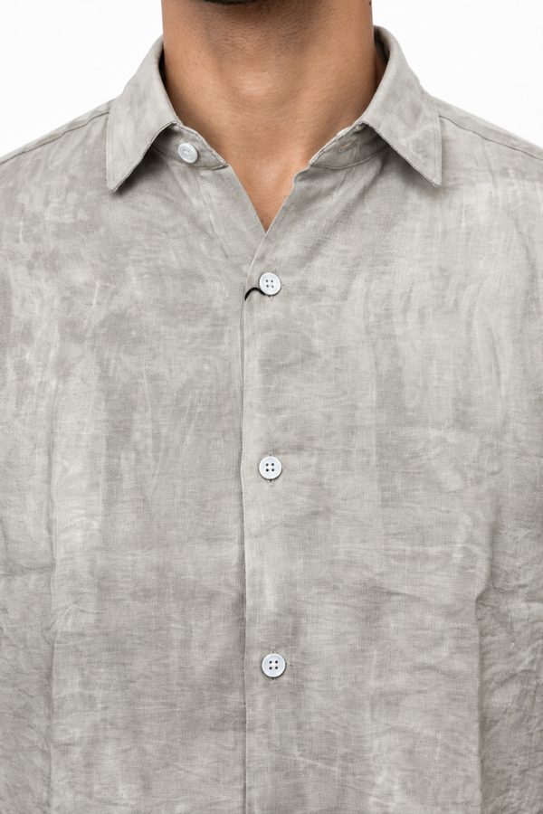 Light Grey Tie dye Shirt