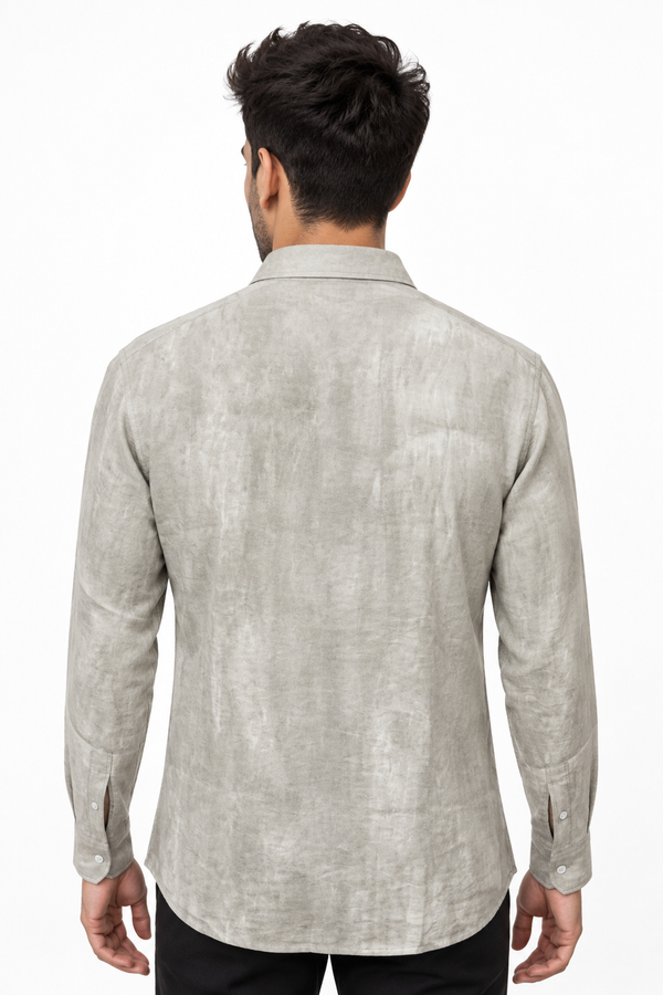Light Grey Tie dye Shirt