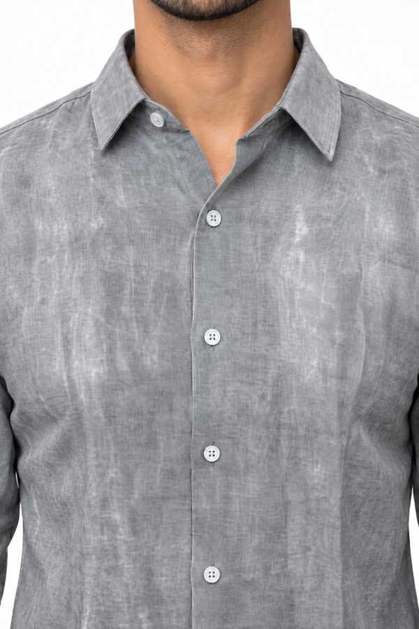 Grey Tie dye Shirt