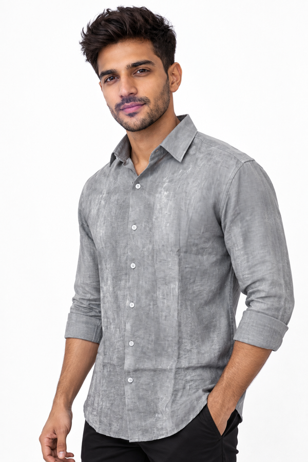 Grey Tie dye Shirt
