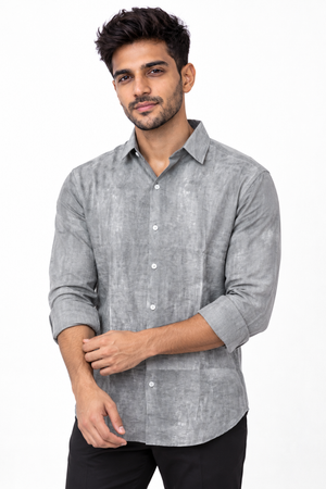 Grey Tie dye Shirt