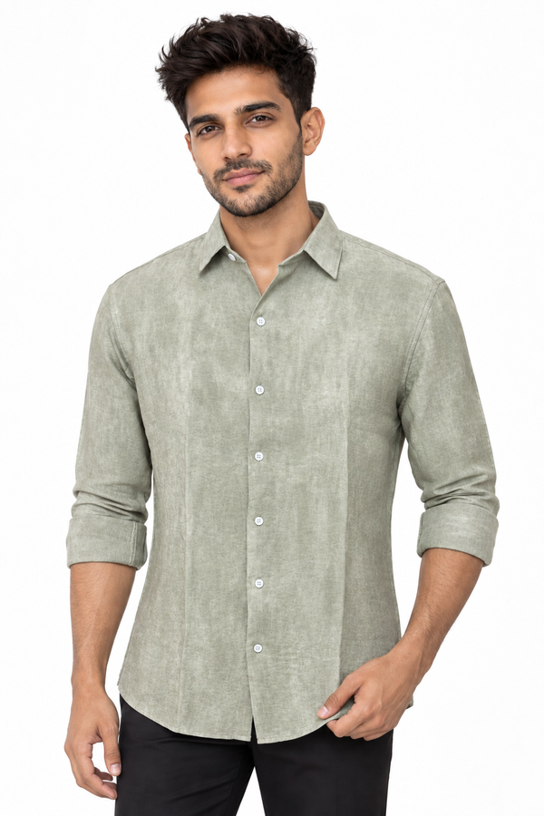 Green Tie dye Shirt