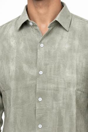Green Tie dye Shirt