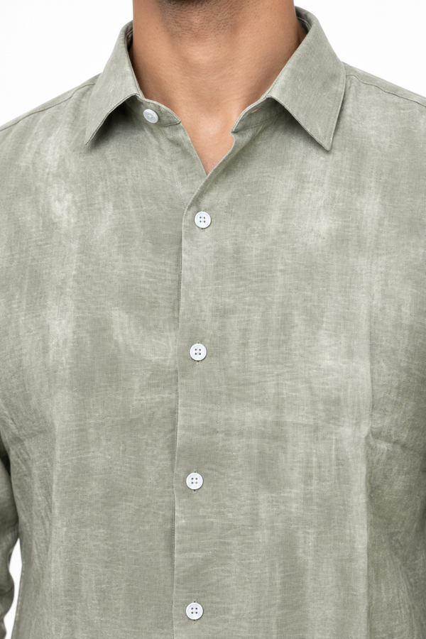 Green Tie dye Shirt
