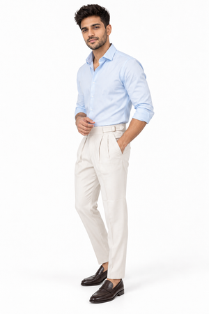 Light Grey Gurkha Pant