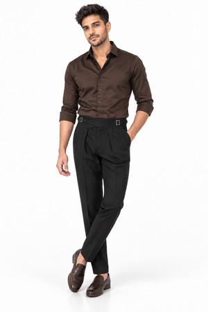 Black Gurkha Pant