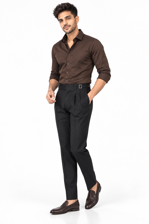 Black Gurkha Pant