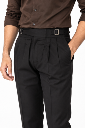 Black Gurkha Pant