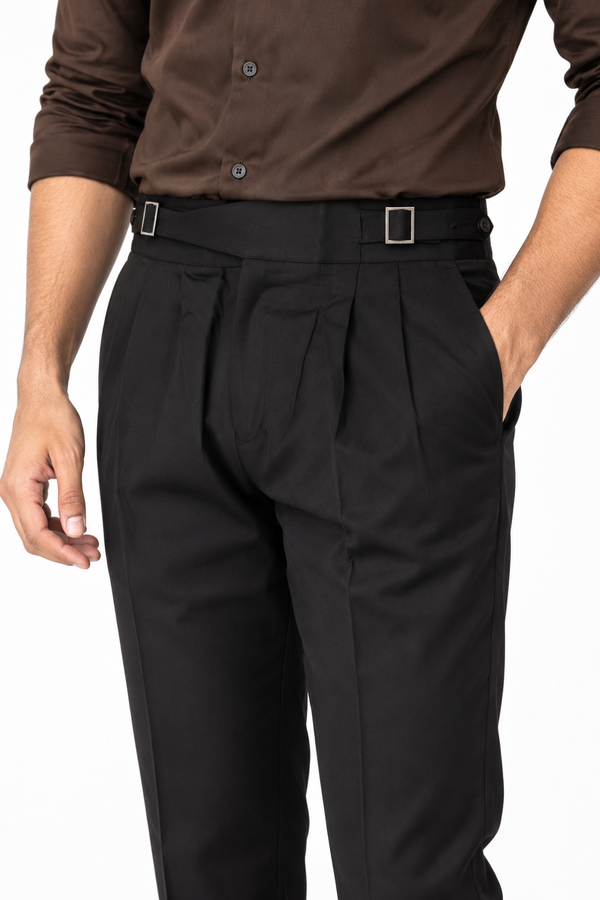 Black Gurkha Pant