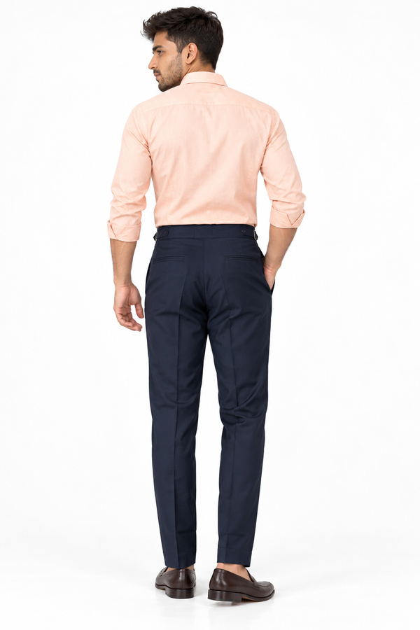 Navy Blue Gurkha Pant