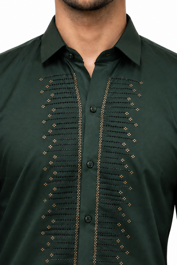 Green Stone Shirt