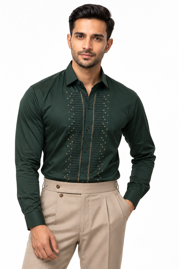 Green Stone Shirt
