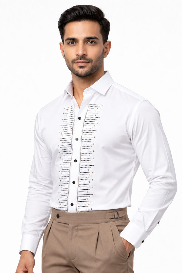 White Stone Shirt