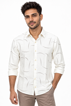 White Designer Shirt