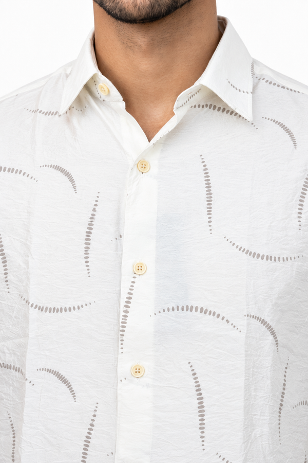 White Designer Shirt