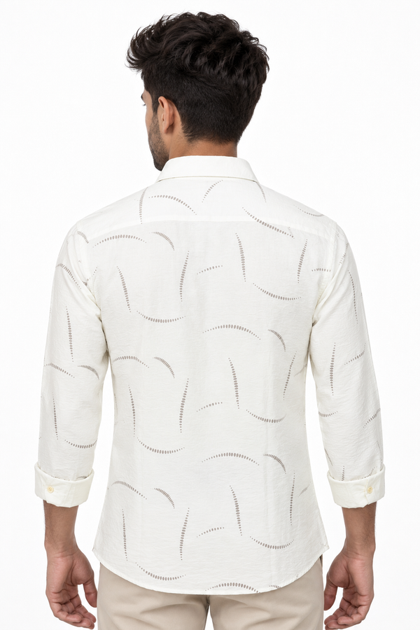 White Designer Shirt