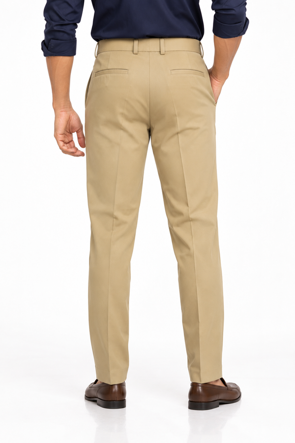 Cream Formal Pant