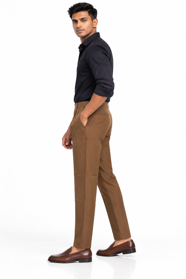 Brown Formal Pant