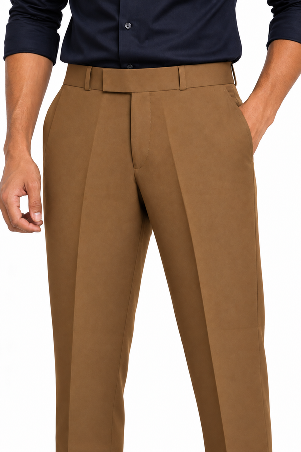 Brown Formal Pant