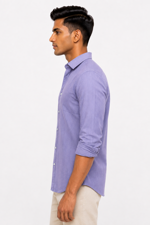Lavender Linen Shirt