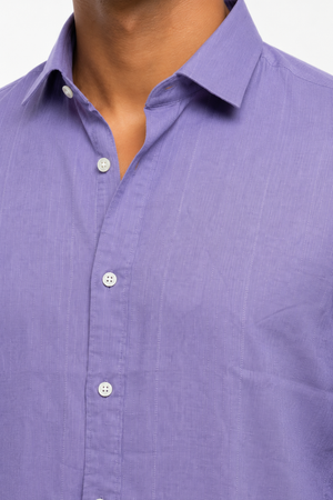 Lavender Linen Shirt
