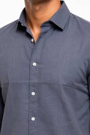 Grey Linen Shirt