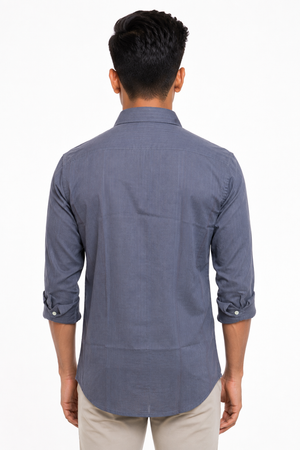 Grey Linen Shirt