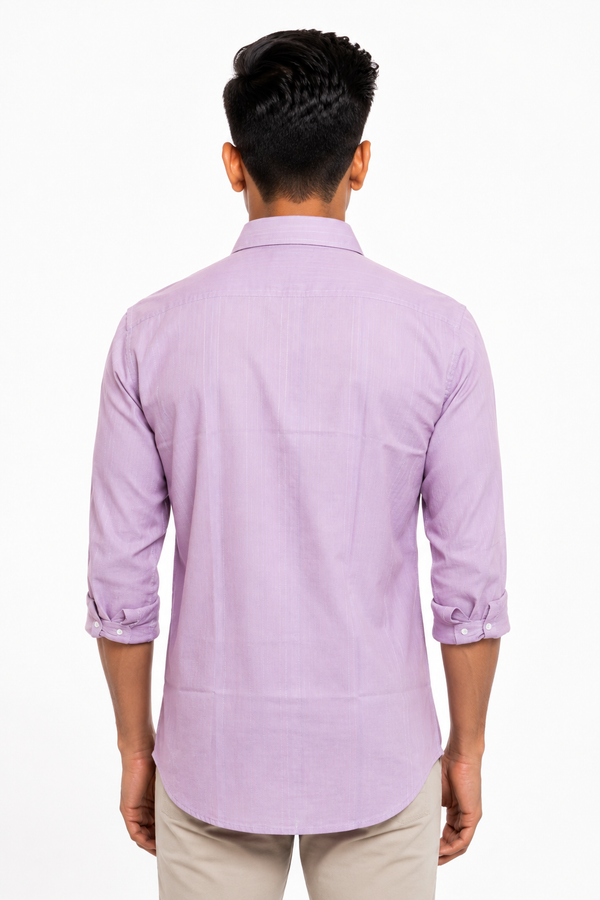 Peach Linen Shirt