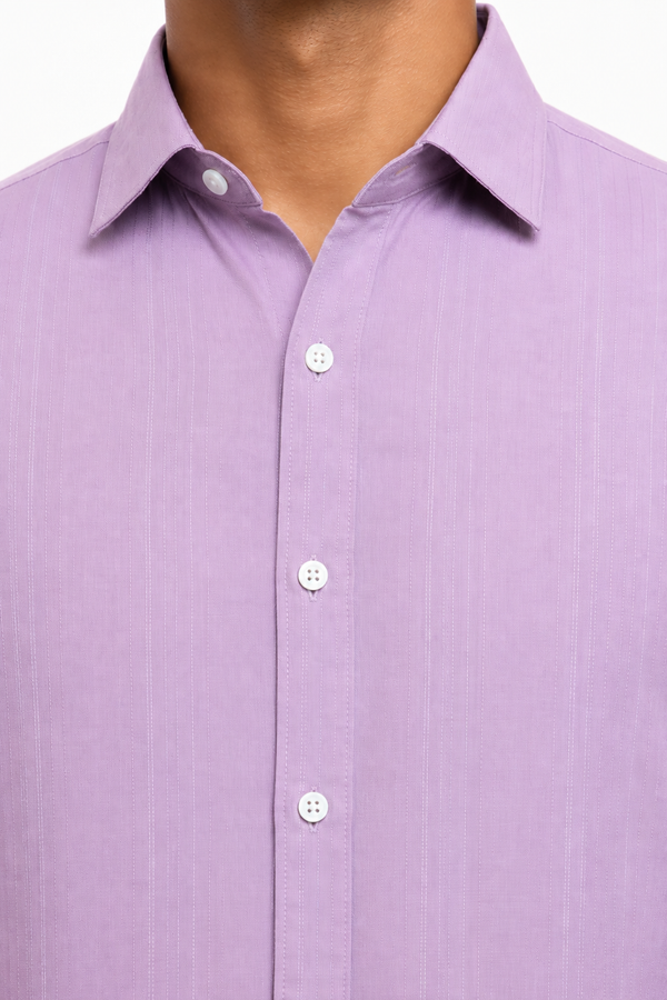 Peach Linen Shirt