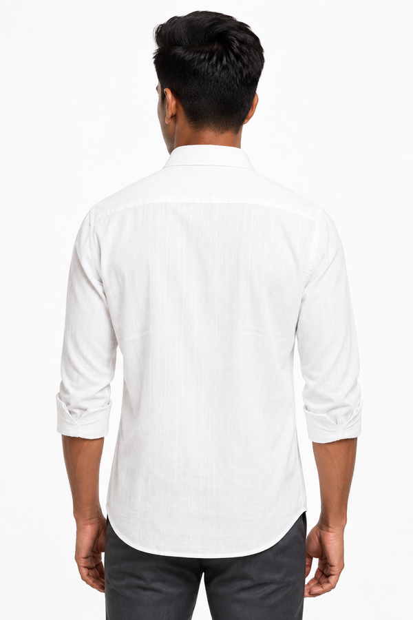 White Linen Shirt