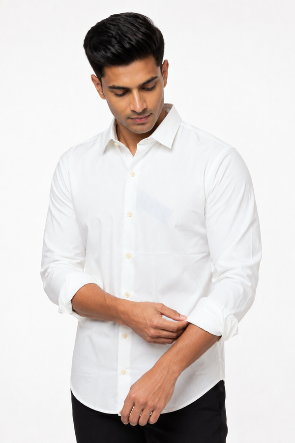 White Plain shirt