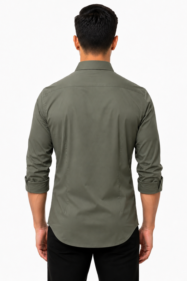 Green Designer Shirt